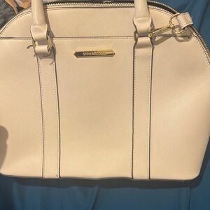 Steve Madden Cream Satchel